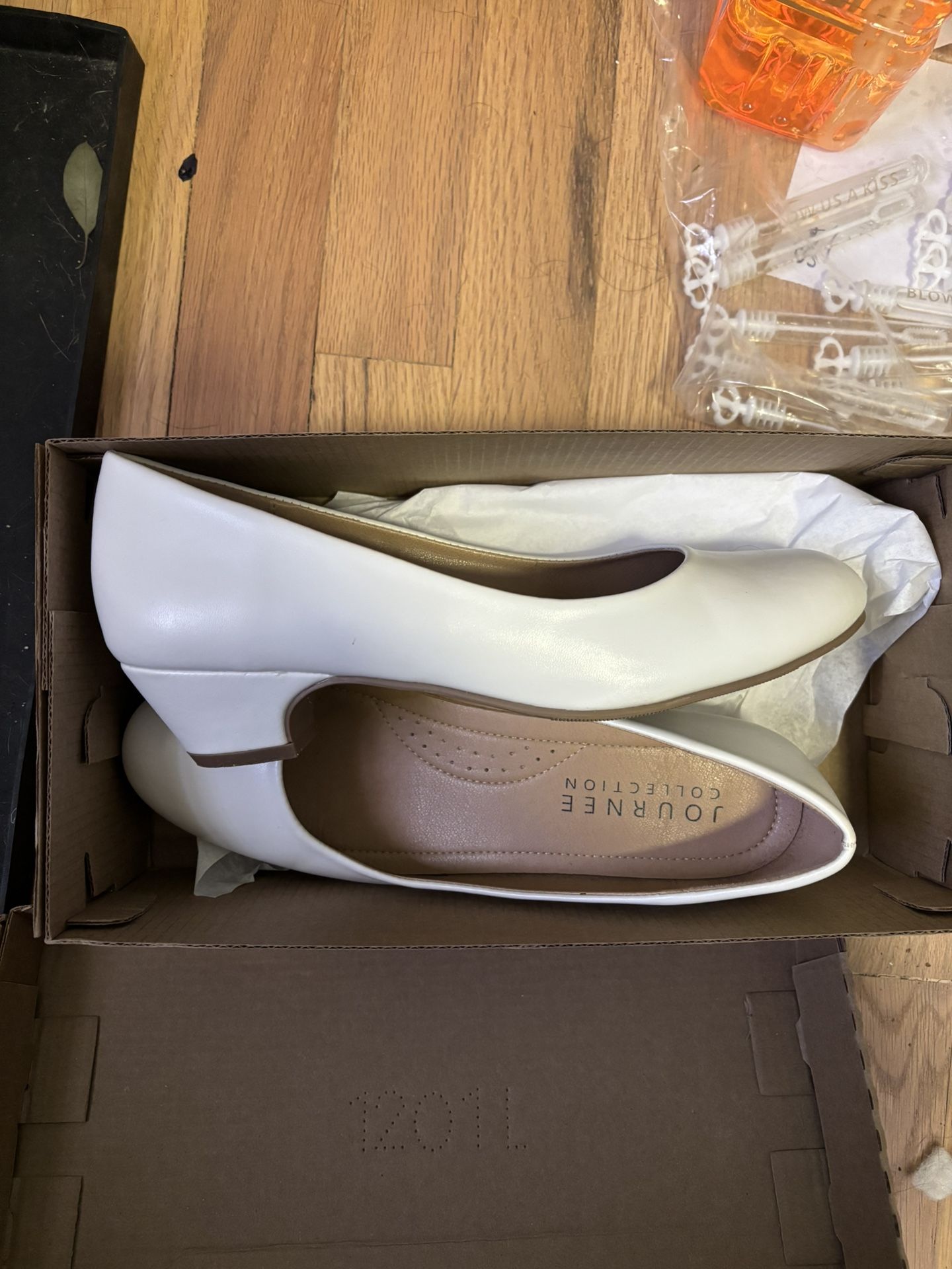 Wedding Shoes - Kitten Heels Size 7.5