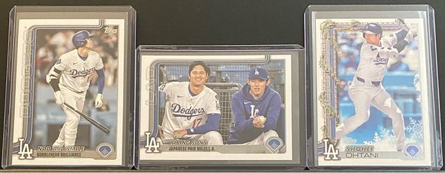 2025 Topps Update Series/Holiday Shohei Ohtani Cards