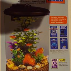 CYLINDER SHAPED FISH TANK