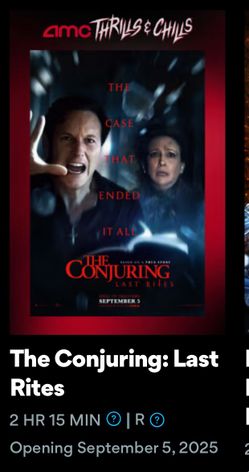 The Conjuring Tickets