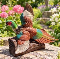 Pheasant Planter ceramic Bil Mar
