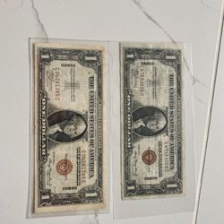 1935-A $1 Silver Certificate Note Hawaii Emergency Issue