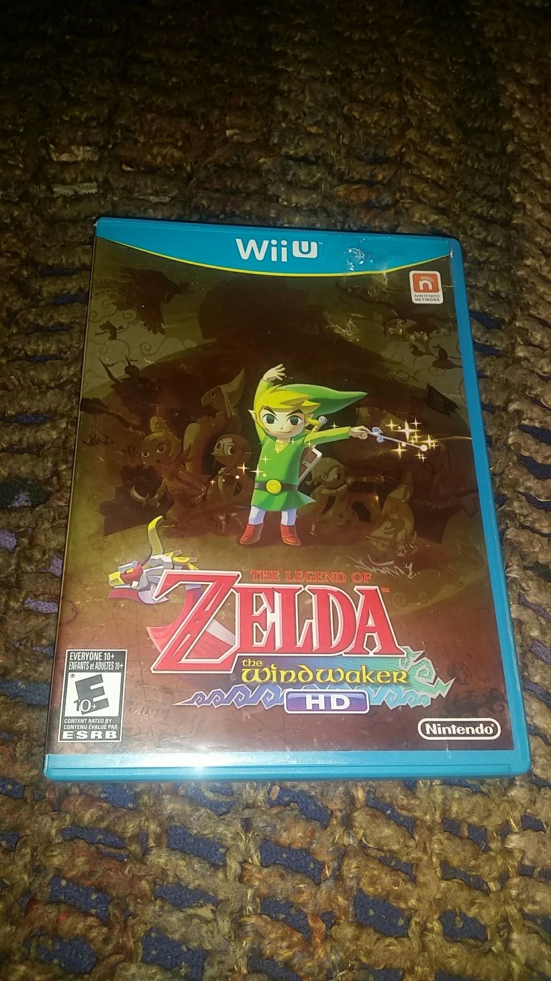 Zelda The Windwaker HD - Nintendo Wii U video game