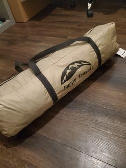 Beige Pop Up Camping Tent