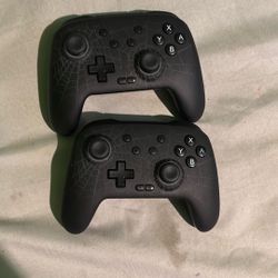 Two Pro Controllers For Nintendo Switch 