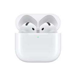 Apple AirPods 4 Wireless Ambient Sound Earbuds, 4th Generation, Bluetooth, White (MXP63LL/A) 