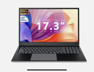 SGIN M17 17.3 Inch Laptop Celeron Dual-Core Up to 2.0 GHz 4GB RAM 128GB SSD FHD