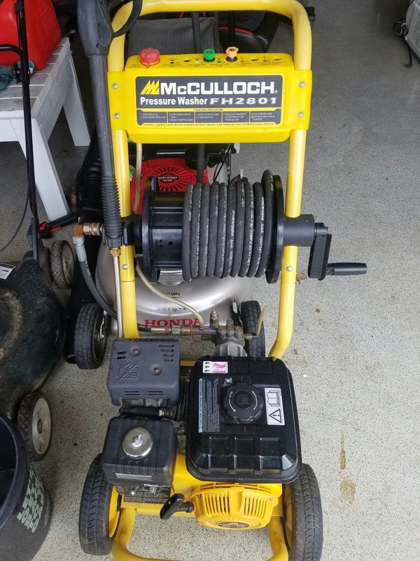 Amazon Com Mcculloch Fhh18a 1800 Psi Electric Pressure Washer Garden Outdoor