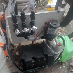 New Soft Wash System Set Up