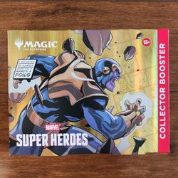 Magic MTG Marvel Super Heroes - Collector Booster Omega Pack - Marvel Super Heroes (MSH)