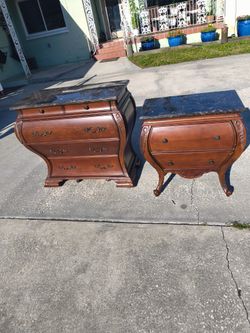 2 Dressers And 1 Extra Large Mirror