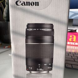 Canon Lens EF 75-300mm