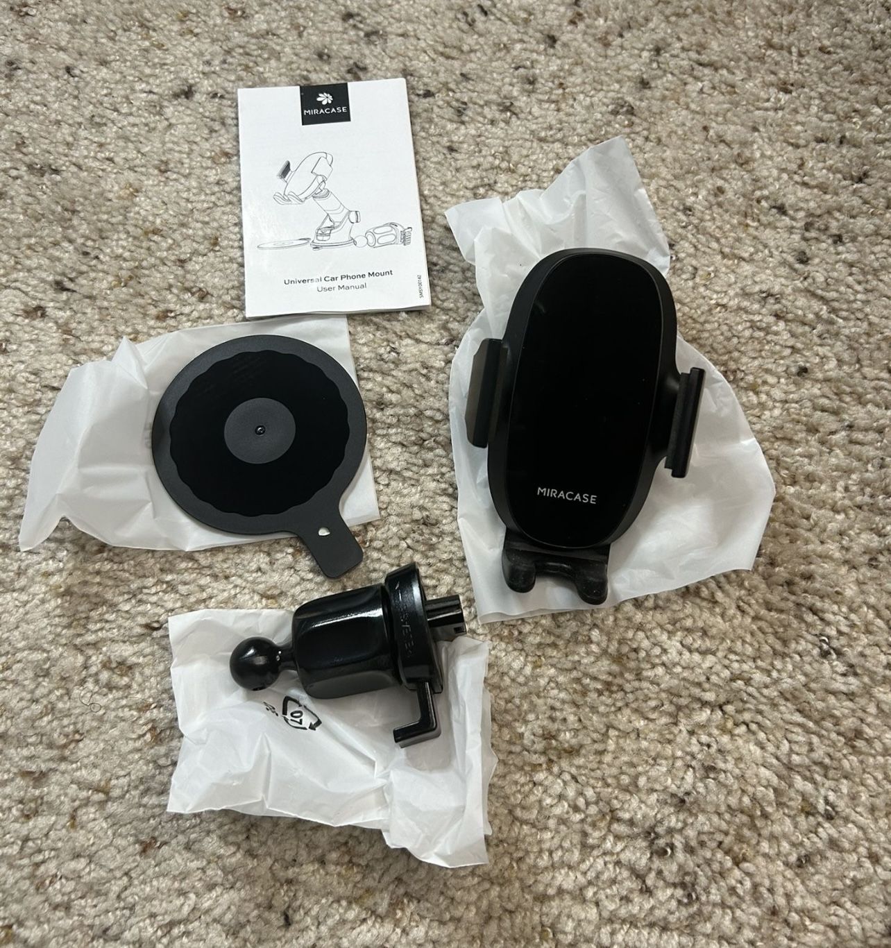 Miracase 3-in-1 Cell Phone Holders for Your Car