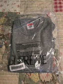Supreme shirt original never open
