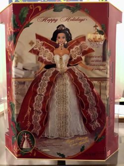 RARE Vintage 1997 Holiday Barbie (misprinted error)!