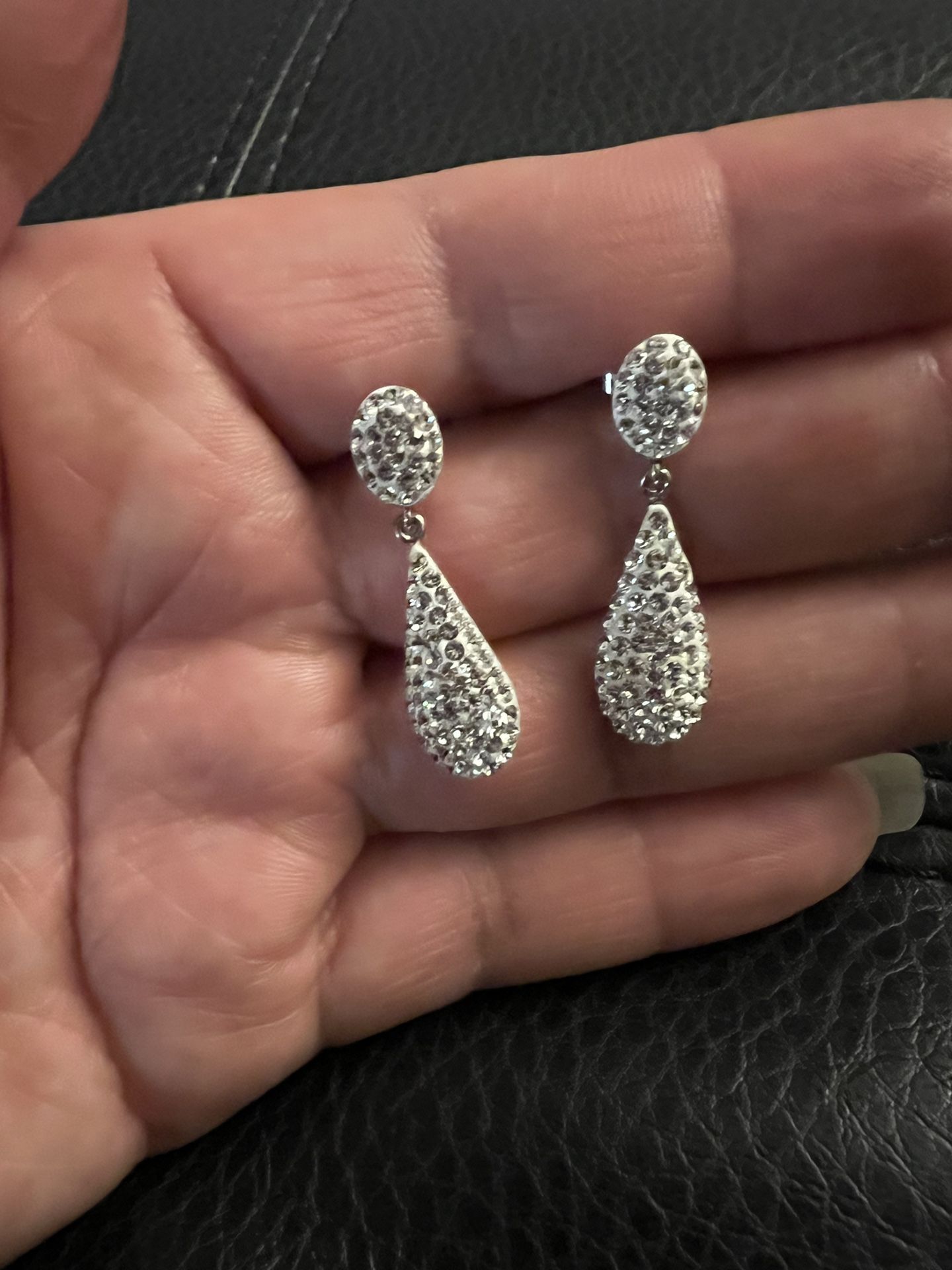 BEAUTIFUL PURE STERLING SILVER EARRINGS FOR SALE 