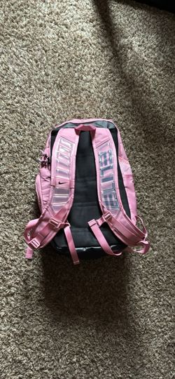 Pink Nike elite bag