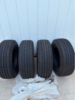Set of 4 Mastercraft Glacier MSR Studded Winter Tires - 265/70R17