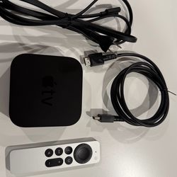 Apple TV 4K (2nd Gen) + Siri Remote – Excellent Condition