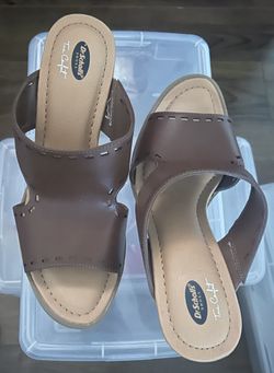 Dr. Scholls Cozy Fit Wedge Heels… SZ 9