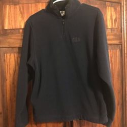 Navy GAP 1/4 Zip Sweatshirt Mens SM