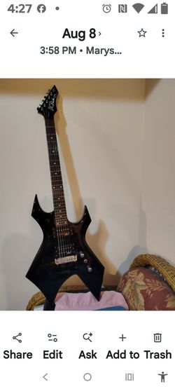 2006 BC Rich Warlock guitar.