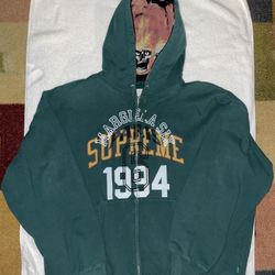 Supreme Mm6 Zip-up(Green)