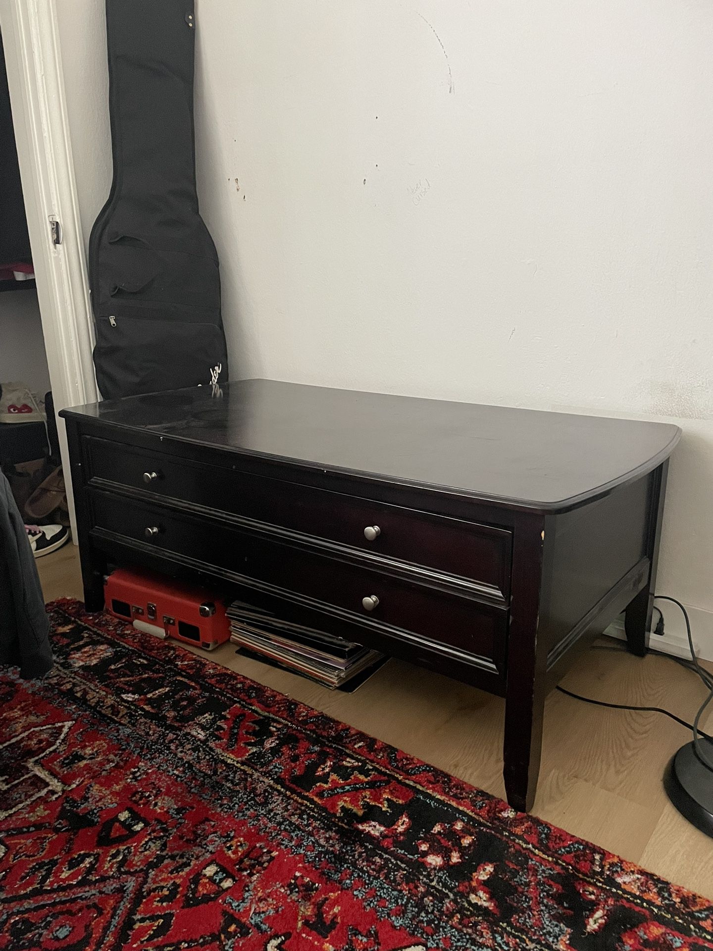 Dark Wood TV stand / Dresser 