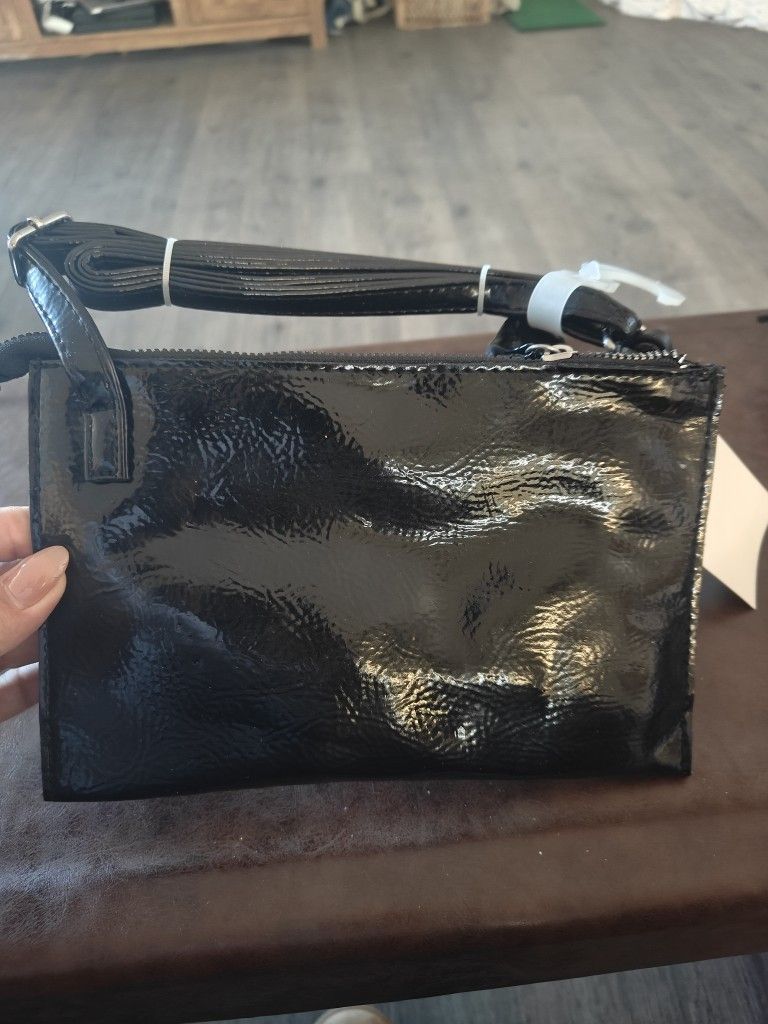 New Black Purse With Tags