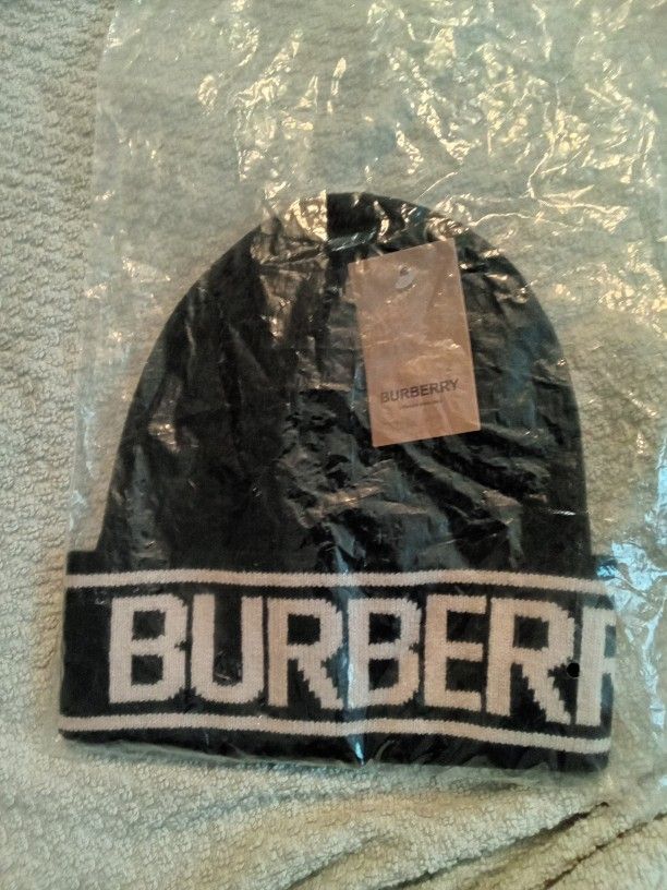Cashmere Burberry Beanie