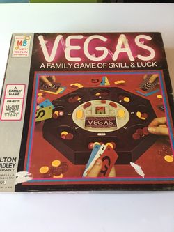 VEGAS A Family Board Game Of Skill &Luck
