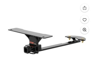 CURT 31086 2-Inch Front Receiver Hitch, Compatible with Select Jeep Wrangler JL, Gladiator