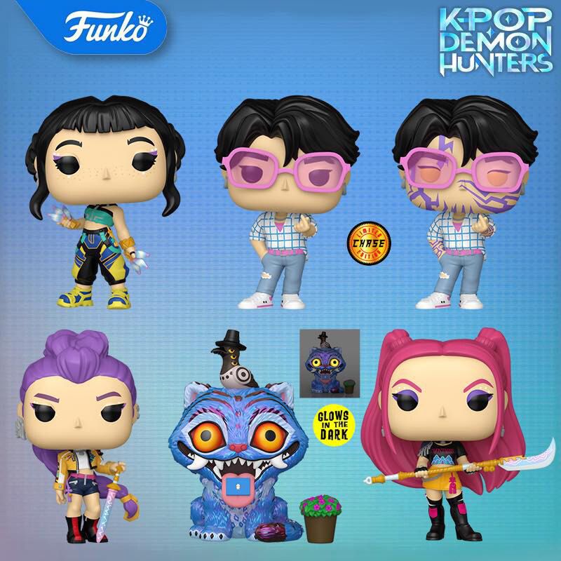K-Pop Demon Hunters Funko Pops!