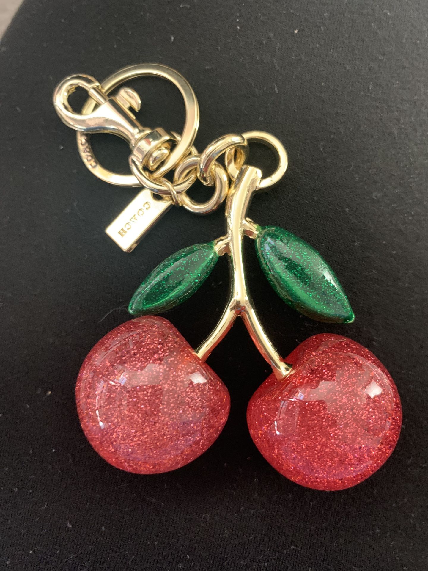 Coach Cherry Bag Charm