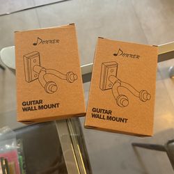 2 Guitar Wall Mounts.