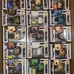 FUNKO POP MARVEL LOT