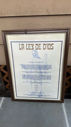 Framed religious art