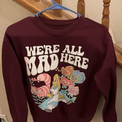 Alice In Wonderland Sweatshirt