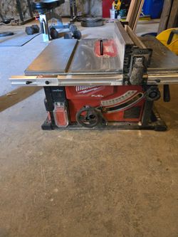 Milwaukee 18v table saw