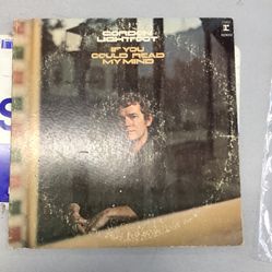 Gordon Lightfoot If You Could Read My Mind Vinyl
