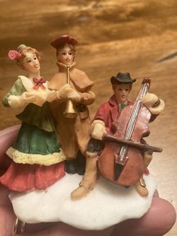 Christmas Village Trio Musicians 