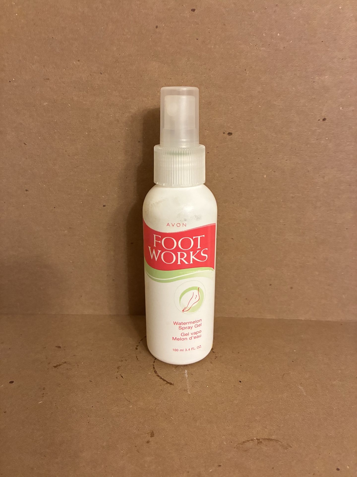 Avon foot works watermelon spray
