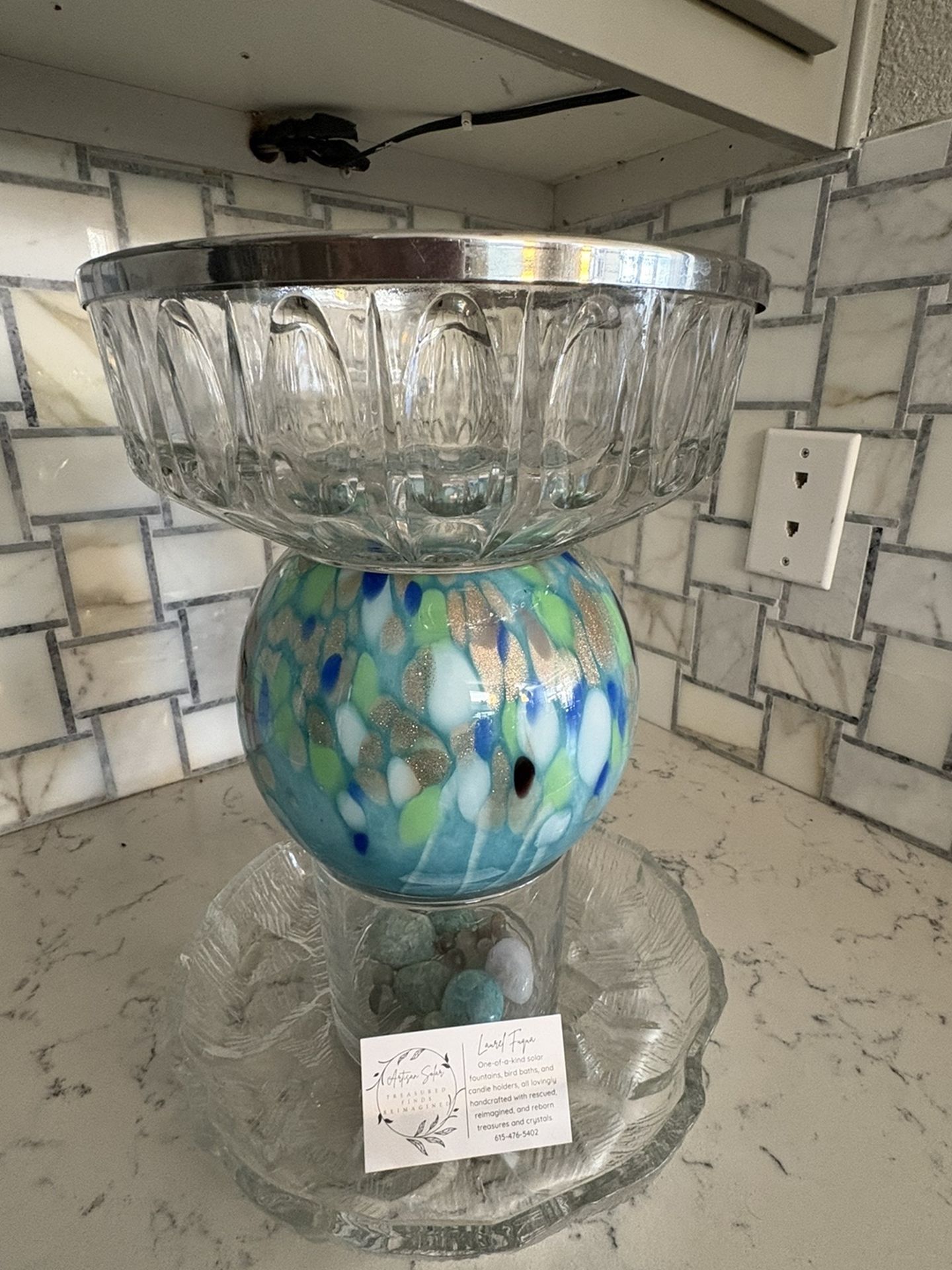 Artisan Table Top Fountain