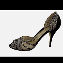Valentino Garavani Women heels Crystal Embellished Black 