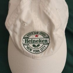 US Open Heineken Baseball Cap: Authentic