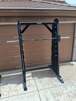 Life Fitness counter balanced Smith machine