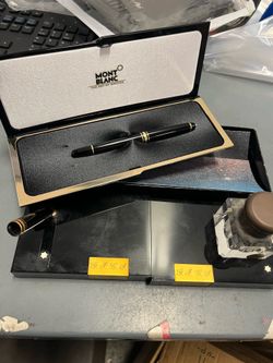 Montblanc 144 Fountain Pen Monotone Gold 14K M Ebonite