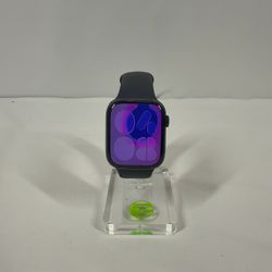 GPS Only Apple Watch Series 9 45MM Midnight Aluminum Black Sport Band MRMD3LL/A