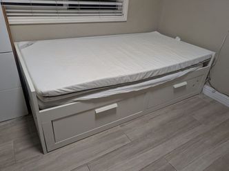 Ikea Twin Bed. Converts to King.