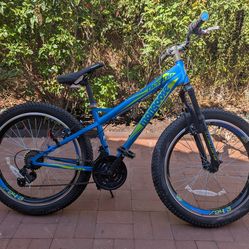 Mongoose Bering Fat Tire Bike - 24 inch, 21-speed